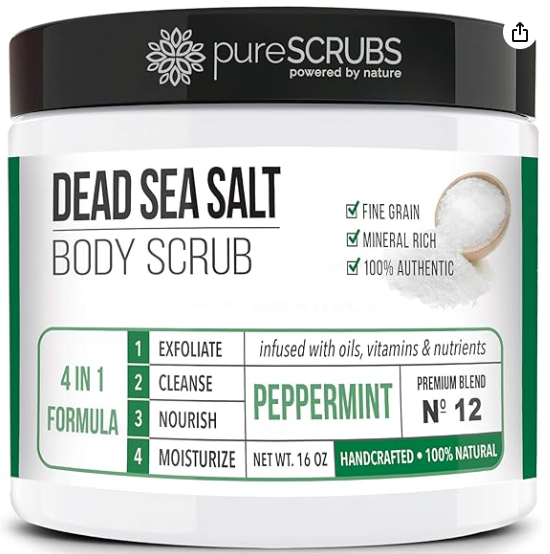 Simple DIY Brown Sugar, Coconut Oil, Peppermint Body Scrub
